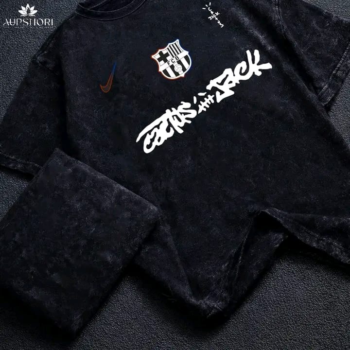 Acid Wash Dropshoulder