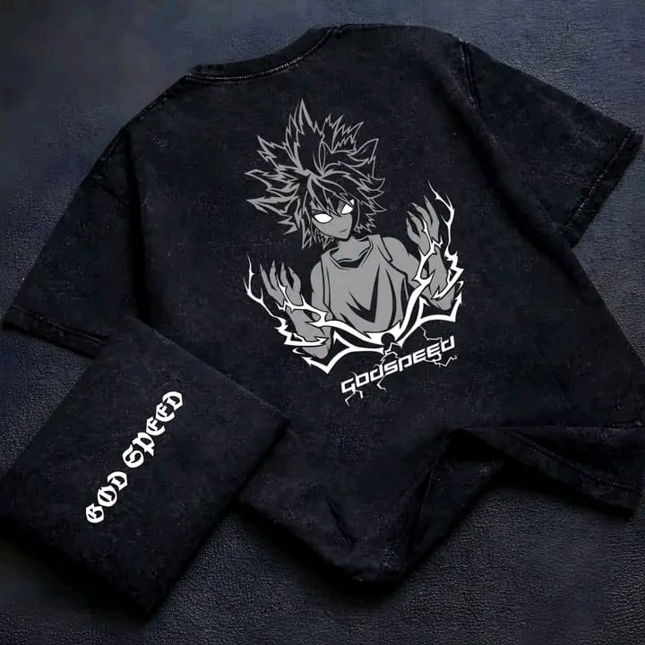 Acid Wash Dropshoulder