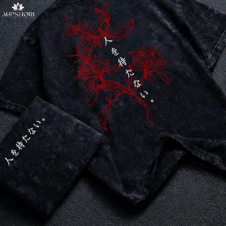 Acid Wash Dropshoulder