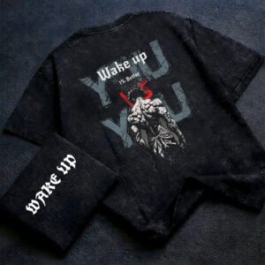 Acid Wash Dropshoulder T-Shirt 119