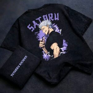 Acid Wash Dropshoulder T-Shirt 123