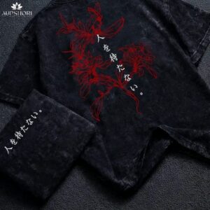 Acid Wash Dropshoulder T-Shirt 125